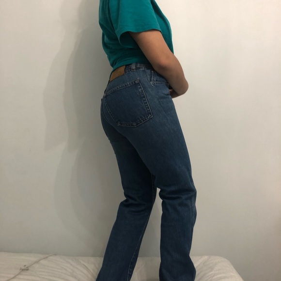 Vintage Lacoste Straightcut Blue Jeans - Picture 4 of 4